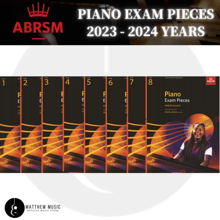 ☆NEW SYLLABUS☆ ABRSM PIANO EXAM PIECES GRADE 1,2,3,4,5,6,7,8 FROM 2023 ...