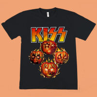 ? ฟักทอง KISS วงดนตรียีนซิมมอนส์ เสื้อยืดฮาโลวีน