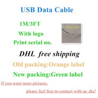 50pcs/lot 1M 3FT OD 3.0mm USB Cable AAA Quality With Aluminum Foil Data Cable For i11 Pro XR XS Max 7 8 6S Plus 5S Charger Cable