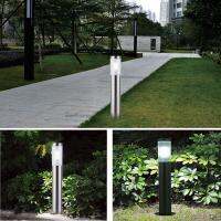 Outdoor stainless steel led lawn lamp 600mm bollard light Pathway wateproof IP65 led garden lamp grassplot landscape lawn light Outdoor Lighting