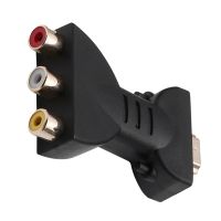 Mini HD to 3 RGB/RCA Video Audio Adapter Digital Signal AV 1080p Component Converter Accessories For HATV DVD TV TXTB1