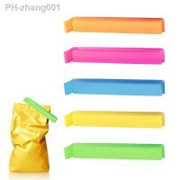 Food Bag Clips 5pcs Portable Seal Clips For Food Packages Snack Tea Chip Potato Vegetable Sealers Kitchen Clips For Snack Bags