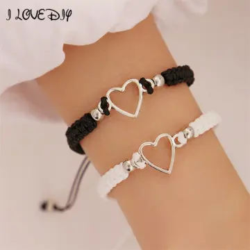 AkoaDa 1pc Lover Couple Bracelets i Love You Most  and  I Love You More   Named Bracelets Matching Couples Bracelets DIY Jewelry Link Chain   Walmartcom