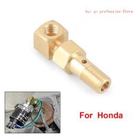 】【=-【 Bolt Adapter Compatible For Fuel Pressure Gauge Injection-System M12x1.25 To 1/8-27 NPT Auto Car Replacement Accessories