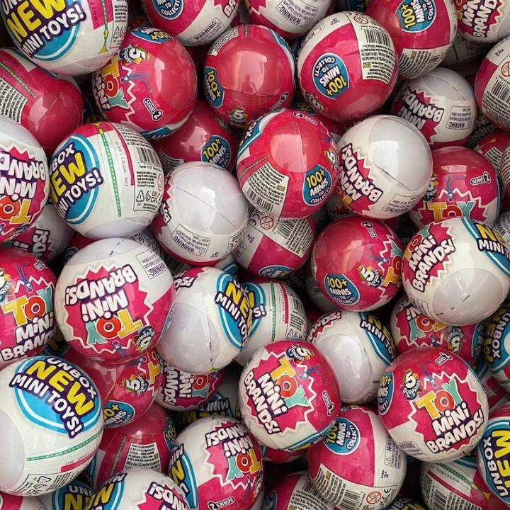 Mini Brands Ball Unbox New Mini Toys 5 Surprise Collector's Brands