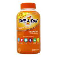 One A Day Womens Exp.09/2024(สูตรทุกช่วงอายุ)Multivitamin, 300 Tablets วิตามินรวมสำหรับผู้หญิงโดยเฉพาะ