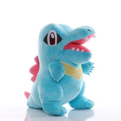 1ชิ้น22Cm Pokemon Totodile ตุ๊กตาหนานุ่ม S จี้ตุ๊กตา Totodile ตุ๊กตานุ่มยัดตุ๊กตาหนานุ่มของขวัญสำหรับเด็ก