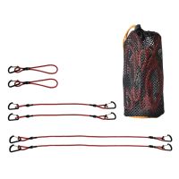 [HOT JJOZZZCXQDOU 575] Outdoor Mountaineering Tent Buckle Windproof Elastic Rope Canopy Elastic Rope Drying Rope Set For Camping 15Cm 20Cm 50Cm