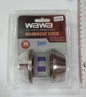 กุญแจลิ้นตาย deadbolt D101ss  หางปลาบิดสีเงิน ทนทาน