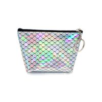 ✺ New cute laser Coin Purse Woman Girl Fish-scale pattern Coin Purse Wallet Bags For Women Change Pouch Key Holder