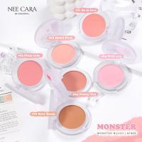 บลัชออน NEE CARA N1969 ปัดแก้มนีคาร่า มอนส์เตอร์ เนื้อแมท เม็ดสีแน่นชัด เนื้อเนียนละเอียด สีสวยติดทน เพิ่มความสดใสให้กับใบหน้า