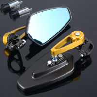 Motorcycle Mirror Bar End Handlebar End Side Rearview Mirrors For YAMAHA Mt07 R6 2007 R6 2017 Virago 400 Aerox 50Cc Xt660 Xt660X