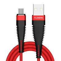 สายไมโคร USB FLOVEME สายข้อมูลสำหรับชาร์จ USB 2A แบบรวดเร็วสำหรับสายชาร์จ