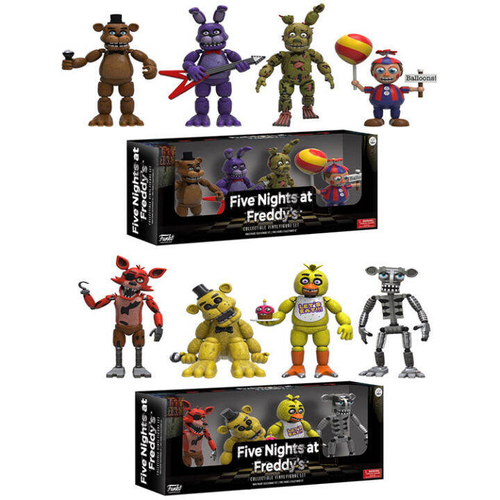 Funko FNAF teddy bear's five-night harem midnight harem set of 4 sets ...