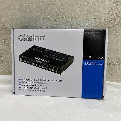 CLARION EQS755 ½DIN GRAPHIC EQUALIZER / CROSSOVER Lazada PH