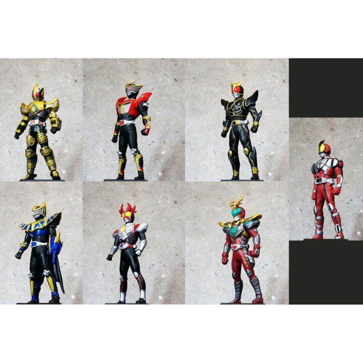 bandai-hg-heisei-stand-คาเมนไรเดอร์-kamen-rider-gashapon-ยืนฐาน-blade-king-ryuki-kuuga-faiz-agito-ร่างสุดยอด-final-form