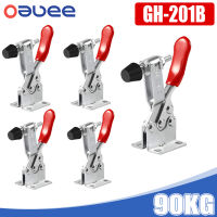 GH-201B Toggle Clampsงานไม้Heavy Duty Quick-Release Clamp Latch Pushดึงเท้าWorkbenchหนีบClampsสำหรับงานไม้-nyekaifa