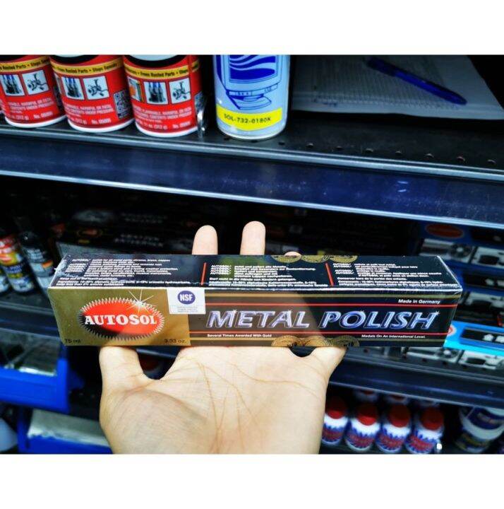 WISHGATE Autosol Metal Polish Paste (Made In Germany) Original ...