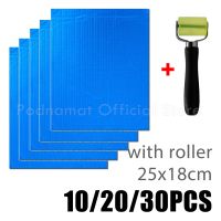 10/20/30pcs 25cmx18cm Sound Deadener Heat Insulation Mat Car Van Sound Proofing Deadening for Car Hood DoorNoise Insulation Pad