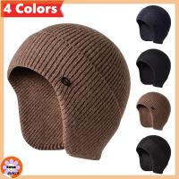 UUMIR Men Women Bonnet Cuffed Beanies Ski Baggy Hat Ear Flaps Cap Thick Knit Hat Slouchy Beanie Hat