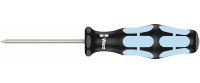 Wera 05032030001 Kraftform Stainless 3355 PZ Pozidriv Screwdriver, Lasertip, PZ 0 Head, 2-3/8" Blade Length Pozidriv, PZ 0 Head, 2-3/8" Blade