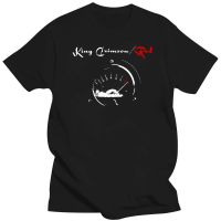 Mens Clothing King Crimson Men Red Speedometer T Shirt Black