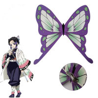 Wholesale Japanese Anime Demon Slayer Kimetsu no Yaiba Kochou Shinobu Lolita Butterfly Headwear Prop Hair Cosplay Accessories