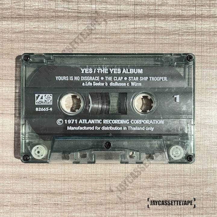 เทปเพลง-เทปคาสเซ็ต-เทปคาสเซ็ท-cassette-tape-เทปเพลงสากล-yes-อัลบั้ม-the-yes-album