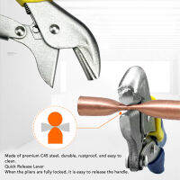 Pinch Off Pliers Tool C45 Steel Quick Release 7mm Portable Lock Pliers ใช้งานง่ายสำหรับท่อ