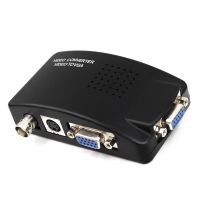 ▫▤ Portable BNC to VGA Video Converter Composite S-video Input to PC VGA Out Adapter Digital Switch Box For PC MACTV Camera DVD DVR