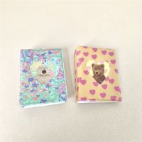 Ins Cute Bear Love Flower 3 Inch Mini Photo Album PP Card Holder Photocard Collect Book