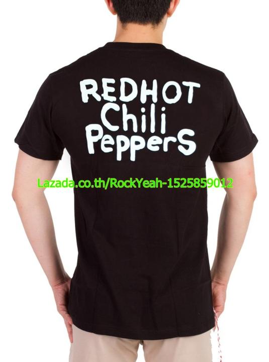 เสื้อวง-red-hot-chili-peppers-เสื้อใส่สบาย-rock-เรดฮอตชิลีเพปเปอส์-ไซส์ยุโรป-rcm1300