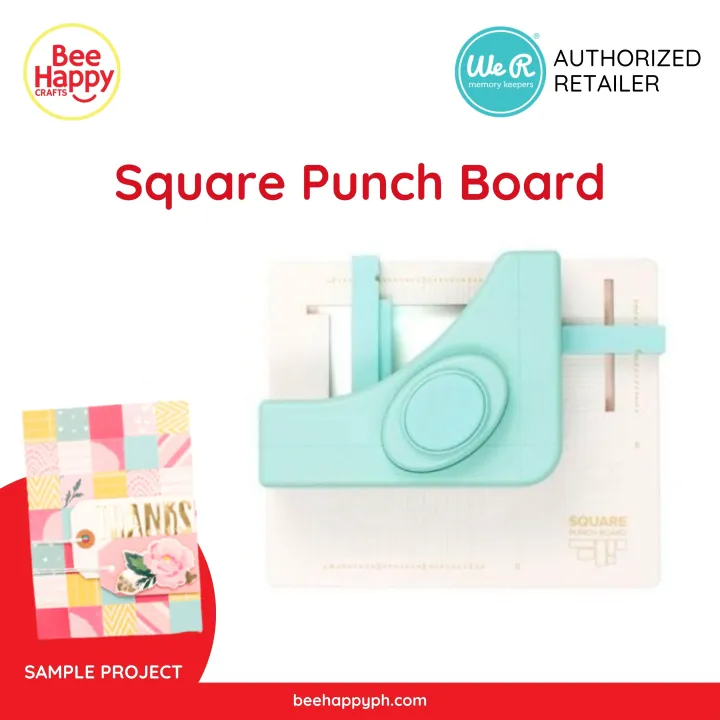 We R Square Punch Board WRMK Lazada PH