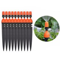 1 Lot 10pcs Multifunctional Adjustable 8 Outlets Spray Dripper Irrigation Sprinklers Watering Kits Drip Irrigation System#26301-N