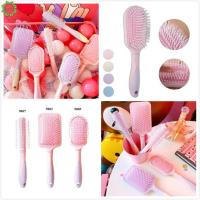 【BEIBEI】 Qipin Korean Pink Purple Color Massage Comb Air Cushion Anti-static Hairdressing Tools