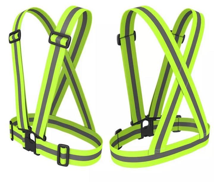 Safety Vest Reflective Belt Not Elastic Safety Vest High Visibility ...