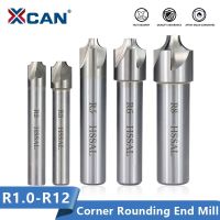 XCAN Corner Rounding End Mill R1.0-R12 HSS เครื่องตัดมิลลิ่งรัศมี CNC Router Bit