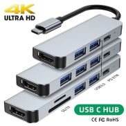 Multiport USB C HUB Docking Station Type C To HDMI Adapter With OTG USB
