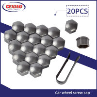 20Pcs รถล้อ Nut Caps Auto Hub สกรูฝาครอบ17มม. 19มม. 21มม. Bolt Rims ตกแต่งภายนอกพิเศษ Socket Protection Dust Proof