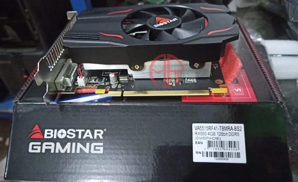 ATI Radeon RX 550 4GB GDDR5 128-Bit DirectX 12 PCI Express 3.0 DVI