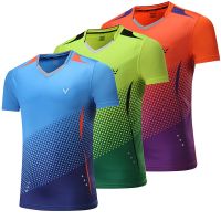 New sport shirt Tennis shirts Men, Badminton shirts Male , table tennis tshirt , Running exercise training tshirt sportswear