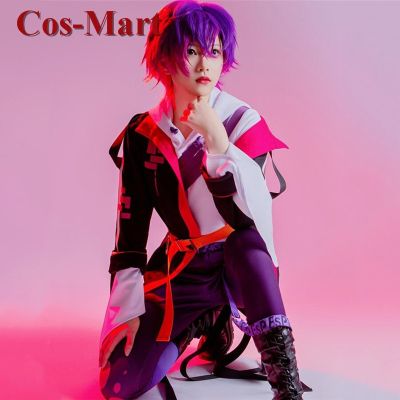 Cos Mart Anime Vtuber Uki Violeta Cosplay Costume Fashion Uniform Full Set Unisex Activity Party Role Play Clothing
