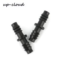 [NEW] 30pcs 3/8 inch Barbed Double Way Connector 8/11mm Garden hose Micro Drip Irrigation System Watering Tube Joint Pipe Adapter