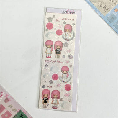 DIY Cartoon Pattern Stickers Cartoon Stickers Photo Album Stickers Girl Cartoon Stickers DIY Decoration Stickers