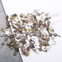 20pcs Steampunk Mixed Keys charms Vintage bronze Metal Zinc Alloy for Fine Trendy Mixed Pendant Charms Making