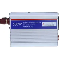 DC12V เครื่องแปลงไฟโซลาร์เซลล์300W 500W เป็น AC230V 2.1AUSB แปลงค่าอะแดปเตอร์รถยนต์แรงดันไฟฟ้า Sinewave ดัดแปลง