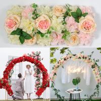 【YF】 Artificial Flowers Wedding Decoration RowArch Silk Peonies Arch Reception/Banquet Decorations