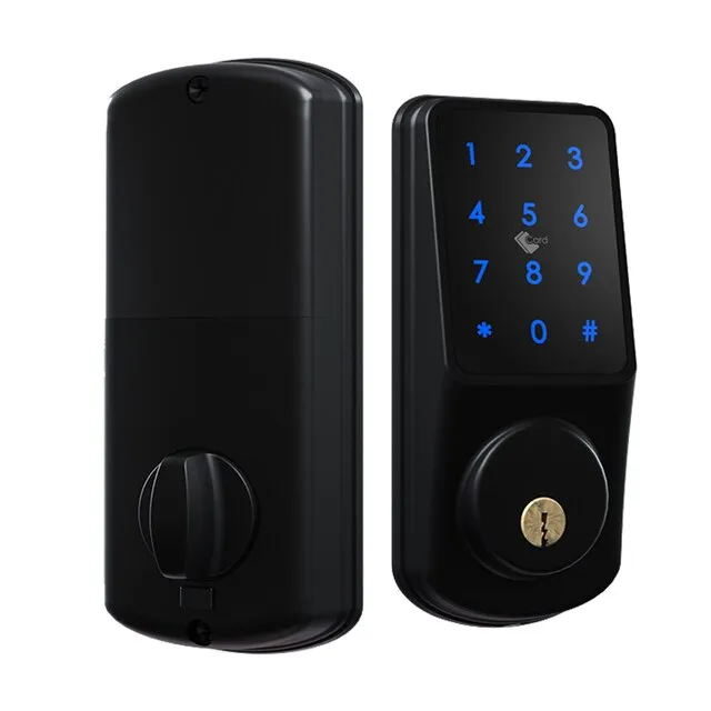 WAFU Smart Door Lock Automatic Fingerprint Password Swipe Key Remote ...