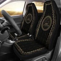 ✽✺ Viking Drakkar Longship Tree Of Life Car Seat CoversPack of 2 Universal Front Seat Protective Cover