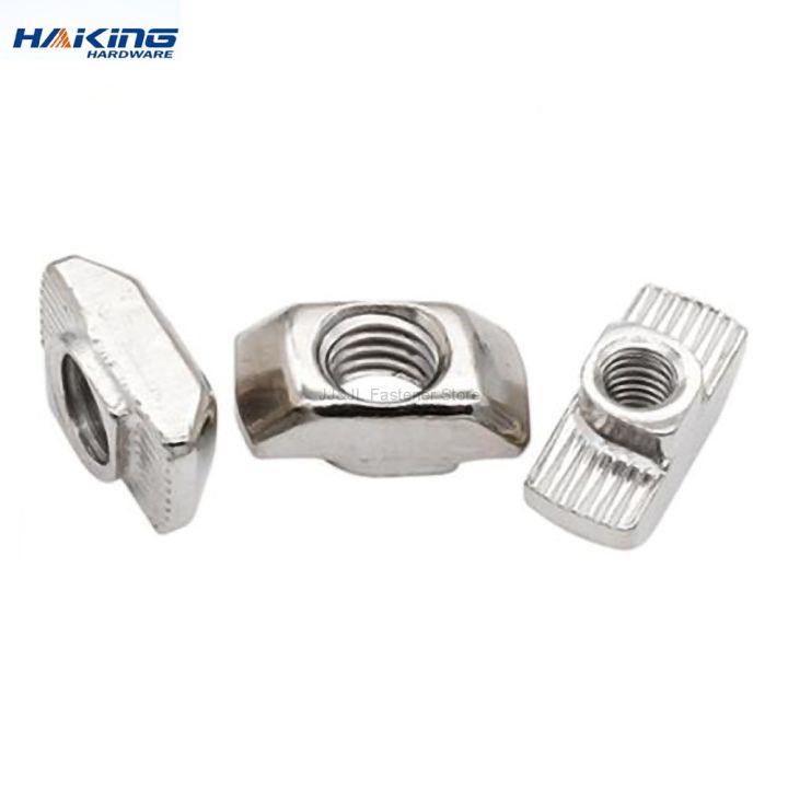 30pcs-m3-m4-m5-m6-m8-t-nut-hammer-head-sliding-carbon-steel-t-slot-nut-fasteners-2020-3030-4040-series-aluminum-profile-nails-screws-fasteners
